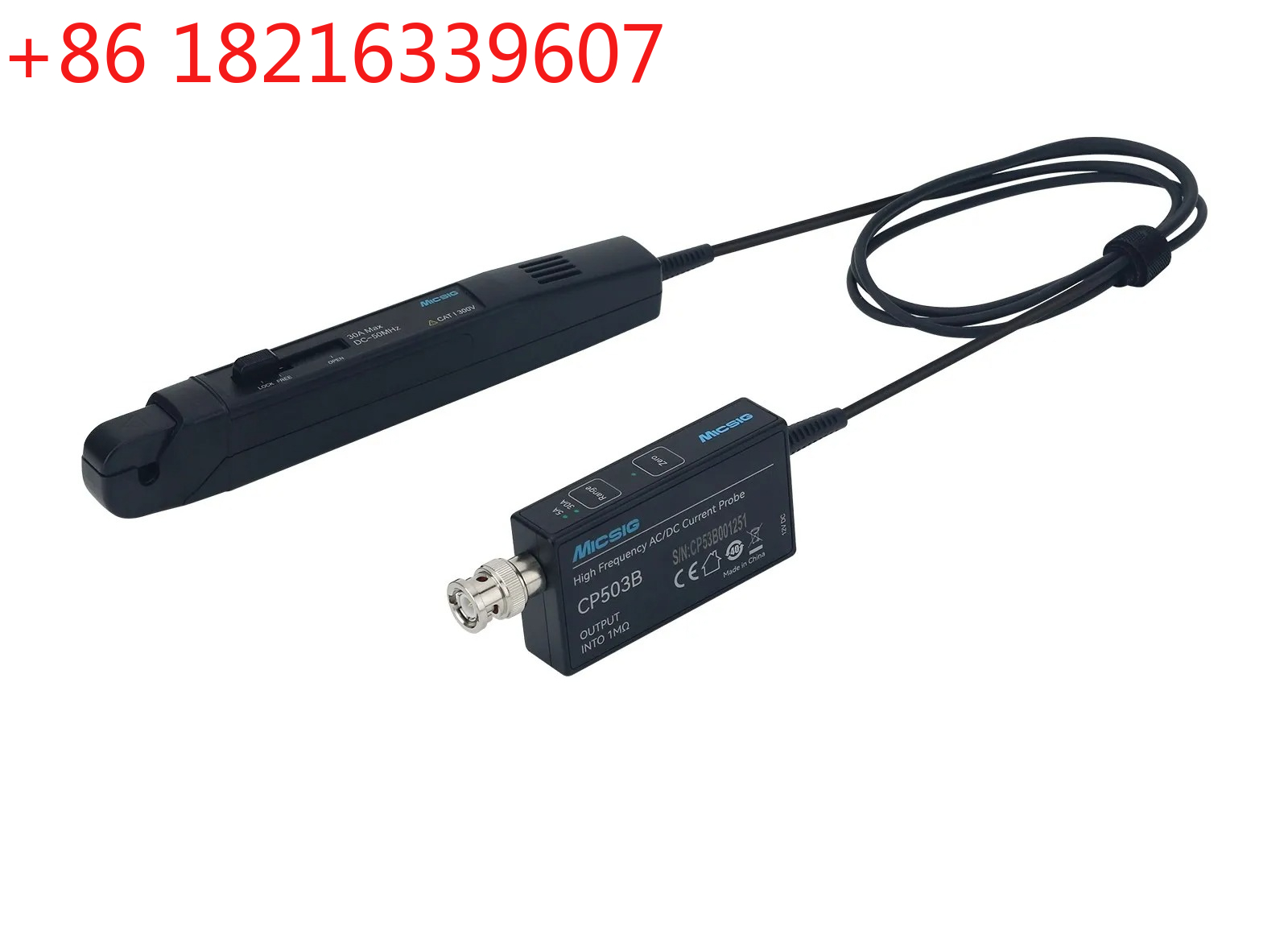 TAO Micsig High Frequency CP50 - Current Probe Ac Dc 50Mhz Oscilloscope ulasan dan harga
